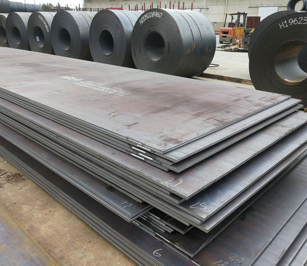ASTM A36 lamina carbonis calido involutus