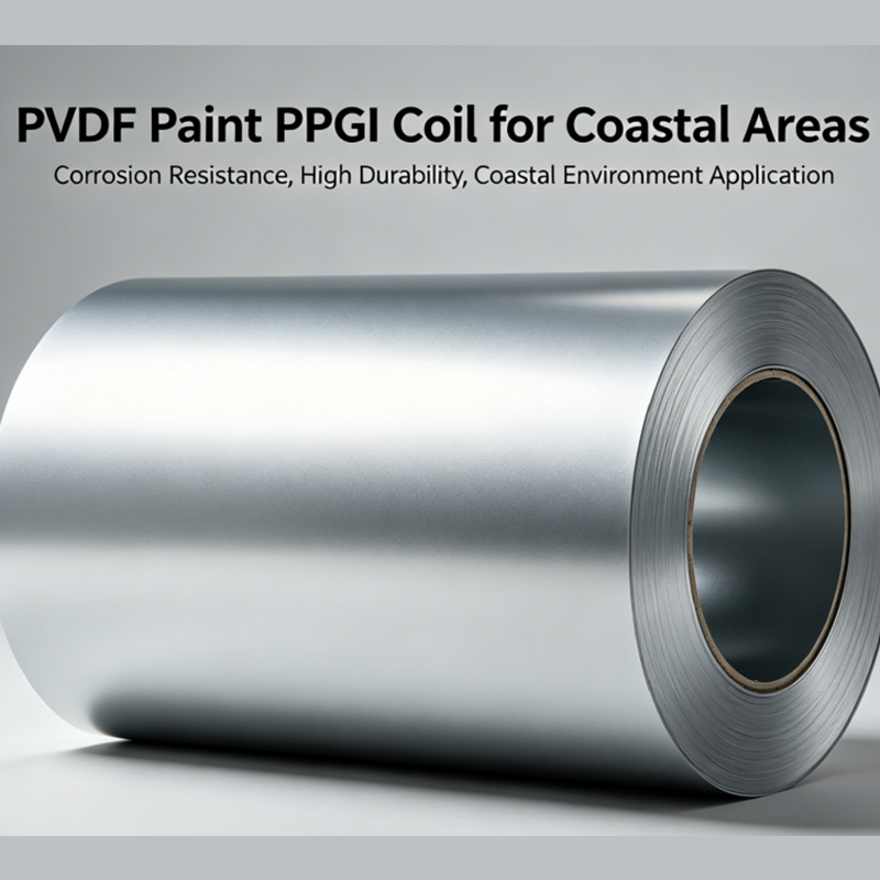 PVDF Poena PPGI Coil Pro Areas Ager Pretium
